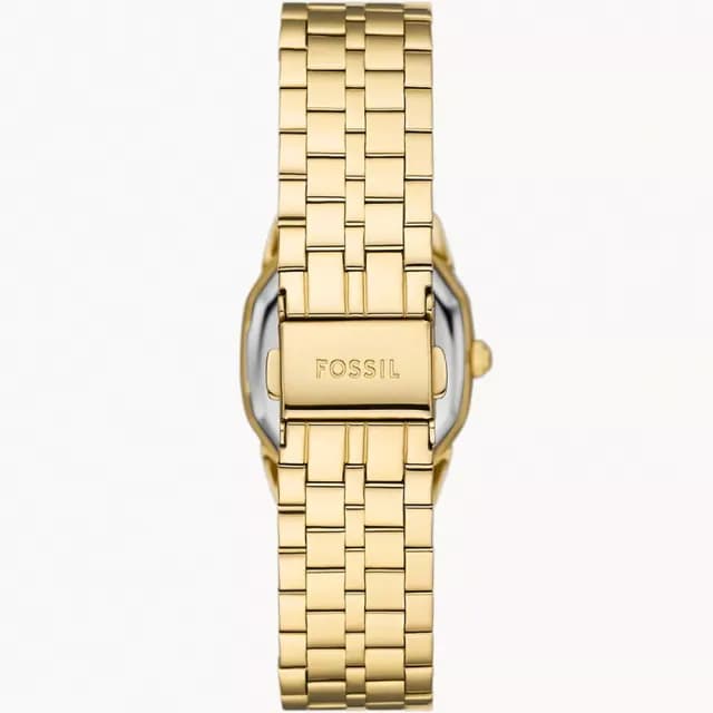 【FOSSIL】Harlow 復古八角大三針女錶-金/27mm 禮物 送禮 推薦(ES5361)