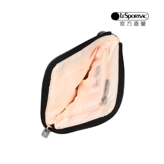 【LeSportsac官方直營】輕量尼龍 極簡輕薄錢包(1112 盛夏果實)