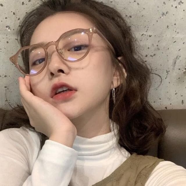 【MoonDy】圓框眼鏡 網紅眼鏡 黑框眼鏡 眼鏡框 文青眼鏡 復古眼鏡 學生鏡框 無度數眼鏡 女生眼