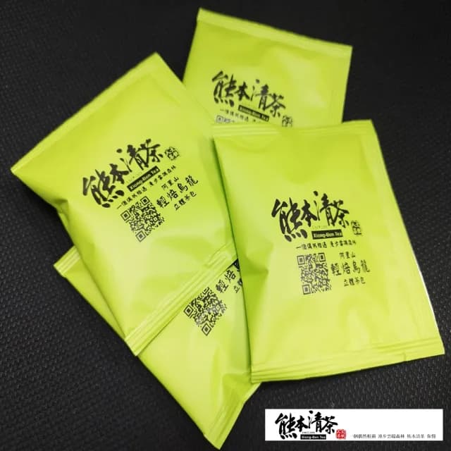 【熊本清茶】阿里山輕培烏龍立體茶包3gX50入