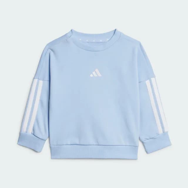 【adidas 愛迪達】ESSENTIALS 運動套裝 嬰幼童裝 JD6483