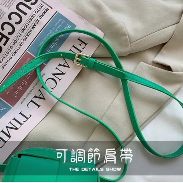 【MoonDy】情人節禮物 女生包包  編織包包 小廢包 側背包女 斜背包 小包包 側背小包 斜背包女小方包 單肩包