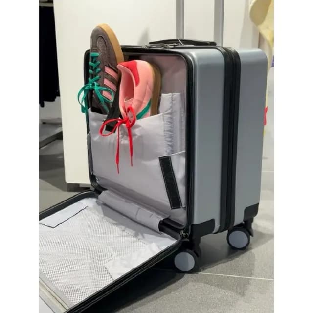 【adidas 愛迪達】Adidas 20寸萬向輪登機箱 行李箱