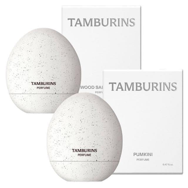 【tamburins】蛋型香水 14ml 一入(PUMKINI/WOOD SALT BEACH.國際航空版)
