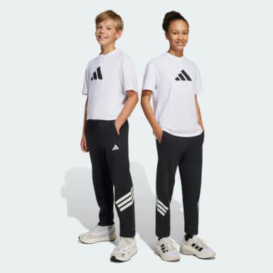 【adidas 愛迪達】3-STRIPES 運動長褲 童裝 JJ4808
