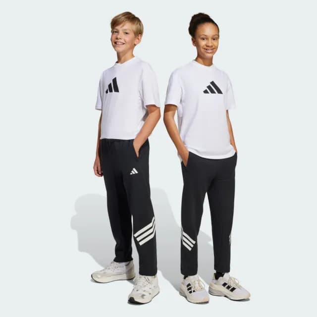 【adidas 愛迪達】3-STRIPES 運動長褲 童裝 JJ4808