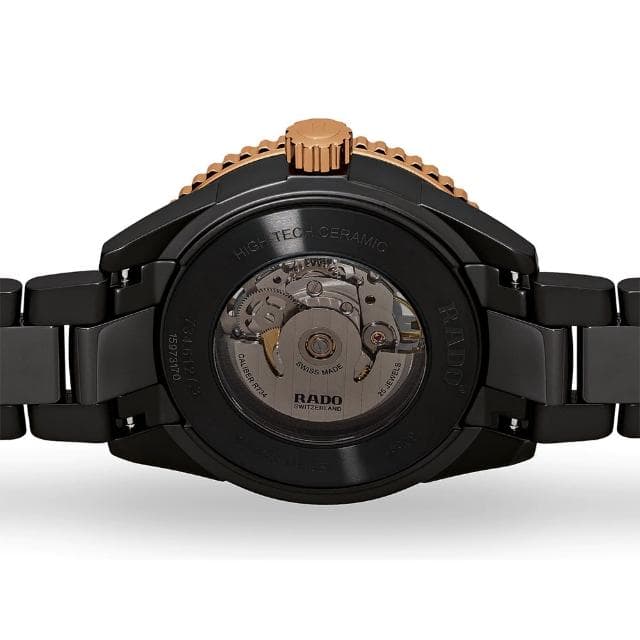 【Rado 雷達表 官方授權】庫克船長高科技陶瓷鏤空機械錶-43mm R03推薦 送禮 禮物 推薦(R32127162)