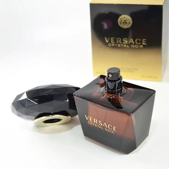 【VERSACE 凡賽斯】星夜水晶女性淡香水 90ml(Crystal Noir平行輸入)