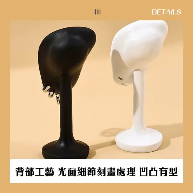 【kurumapop】造型耳環展示架(仿真耳朵支架 耳飾耳釘展示道具 耳環模特展示)