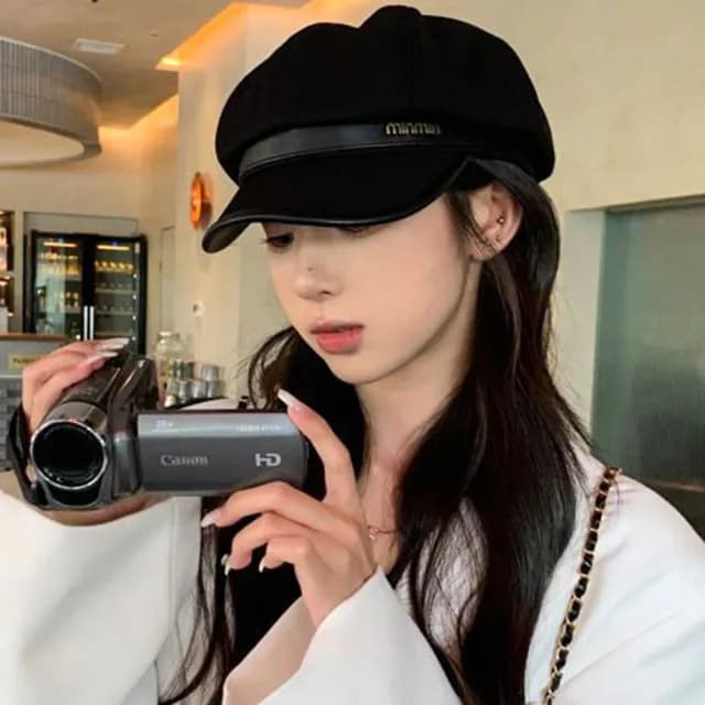 【MoonDy】情人節禮物 帽子 報童帽 小偷帽 鴨舌帽 狩獵帽 鴨舌貝雷帽 小臉神器 搭配神器 休閒復古 畫家帽