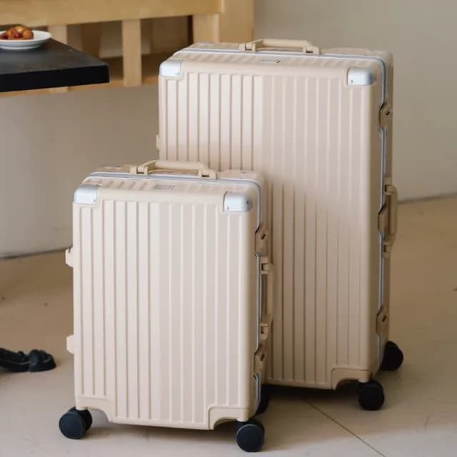 【Honeymoon】29吋多功能杯架USB充電行李箱(旅行箱/鋁框行李箱/USB充電/杯架)