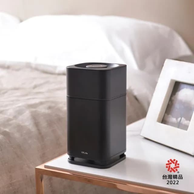 【YFLife 圓方生活】AIR6 Plus 光觸媒空氣淨化器(0耗材、除甲醛、除臭、抗菌、分解過敏原、空氣淨化器王者)