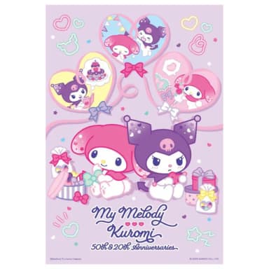 【HUNDRED PICTURES 百耘圖】My Melody & Kuromi 美樂蒂&酷洛米 周年系列 友情禮物拼圖300片(三麗鷗)