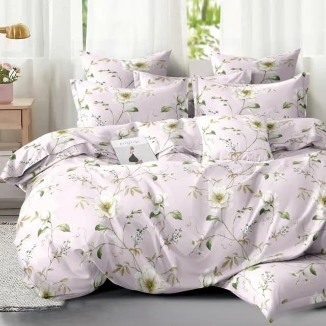 【寢安家居 買一送一】極緻抗菌防蹣雲織棉質感枕套床包組(台灣製/單人/雙人/加大/床單/床罩 多款任選)