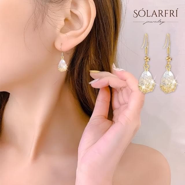 【SOLARFRi】耳墜飾耳環｜女時尚優選親膚材質配戴舒適 附品牌禮盒包裝(閨蜜情人女友母親老婆生日禮物)