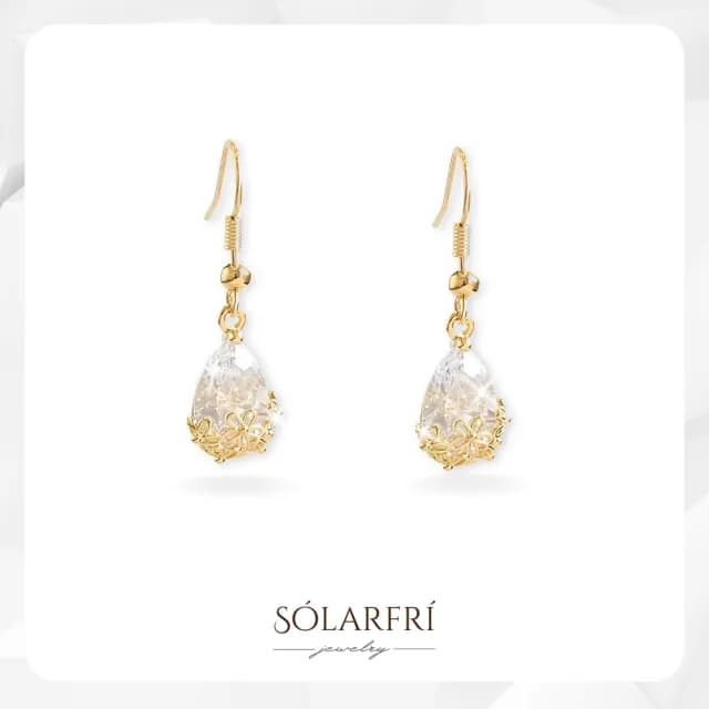 【SOLARFRi】耳墜飾耳環｜女時尚閃耀輕奢小眾款親膚低敏 附品牌禮盒包裝(閨蜜情人女友母親老婆生日禮物)