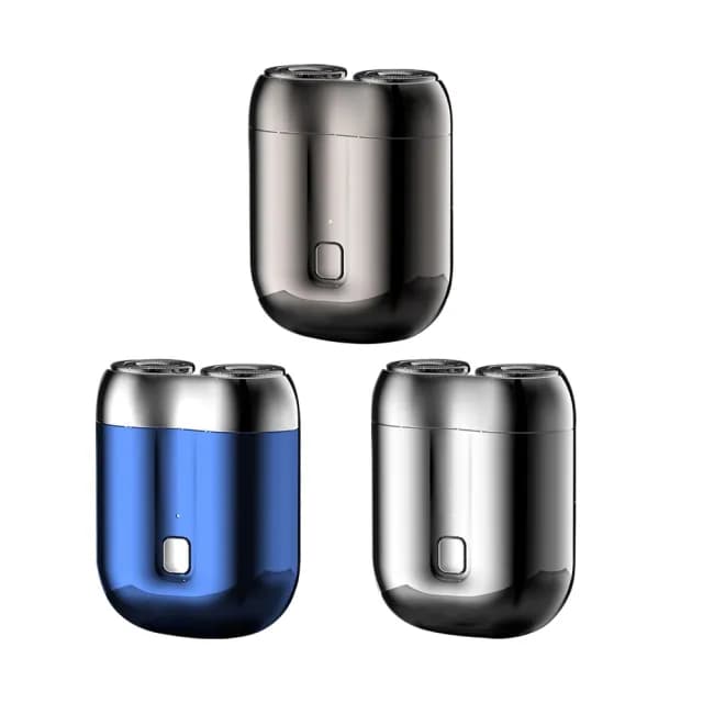 【The Rare】迷你雙頭剃鬚刀/USB便攜電鬍刀(修容刀 乾濕兩用 刮鬍刀 除毛刀)