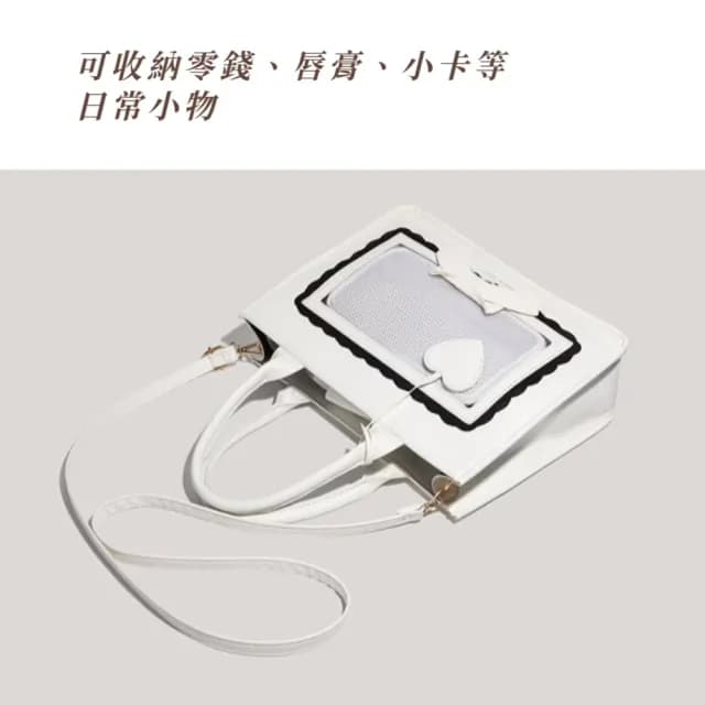 【日常百搭】雙11 日系蝴蝶結微小痛包(偶像小卡套 二次元周邊 手提包 側肩包 演唱會 痛包 生日