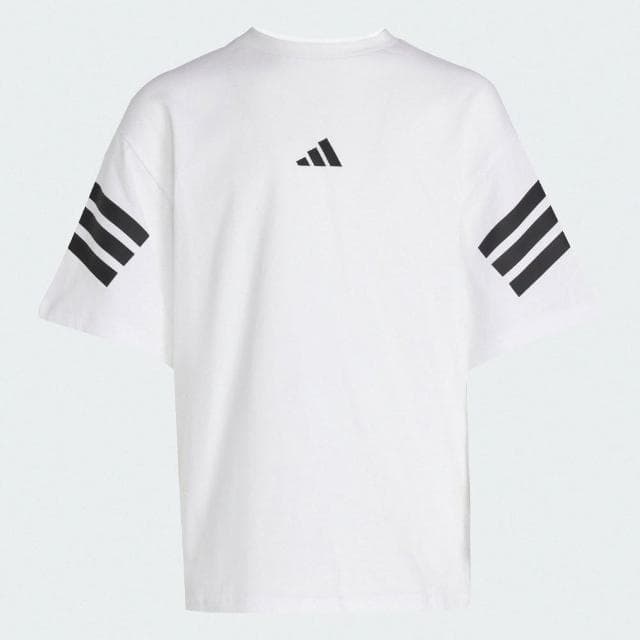 【adidas 愛迪達】FUTURE ICONS 3-STRIPES 短袖上衣 T恤 童裝 JN8088