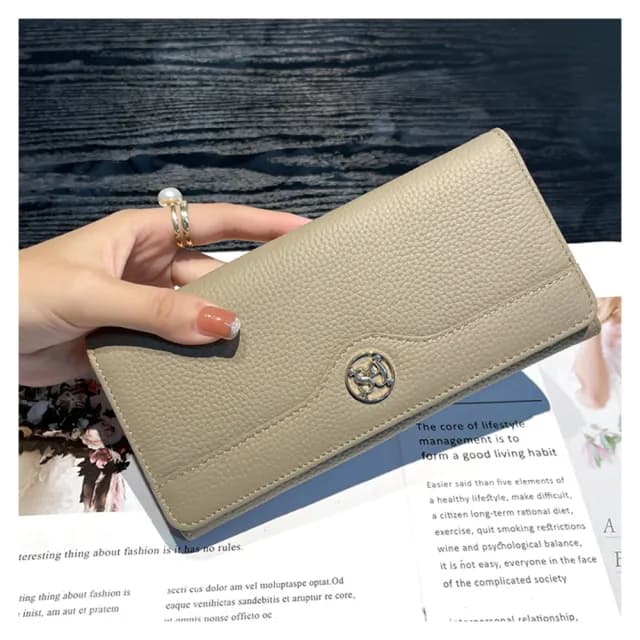 【LEESA】雙11 長夾\長款錢包\錢包\皮夾\大容量錢夾\多卡位卡包\牛皮錢包\招