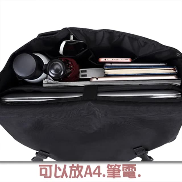 【MoonDy】情人節禮物 男生包包 郵差包 A4包 手提包 公事包 多功能包包 郵差包 防水包 側背包 單肩包男 男