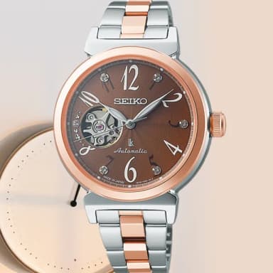 【SEIKO 精工】LUKIA 開芯鏤空機械錶 送禮推薦(4R38-02N0B /SSV062J)