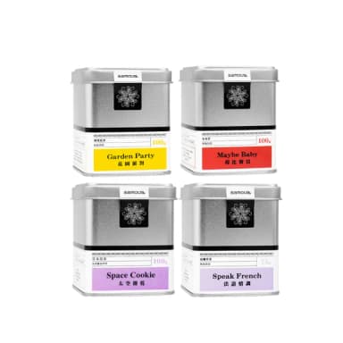 【samova】Tea Tin 馬口鐵散茶 花果茶2入組 / 75-100g(水果茶/檸檬馬鞭草茶/草本薑茶)