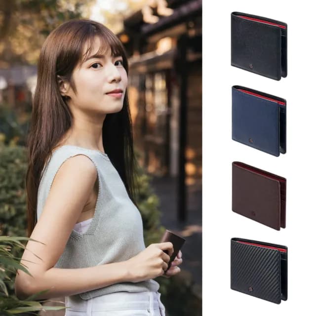 【MONDAINE 瑞士國鐵】x Knirps  聯合品牌 情人節送禮 經典拉鍊零錢牛皮短夾 皮夾 男夾(多款任選)