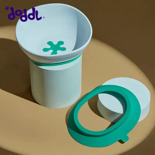 【Doddl】英國人體工學秒拾餐具(碗有引力秒吸餐碗)