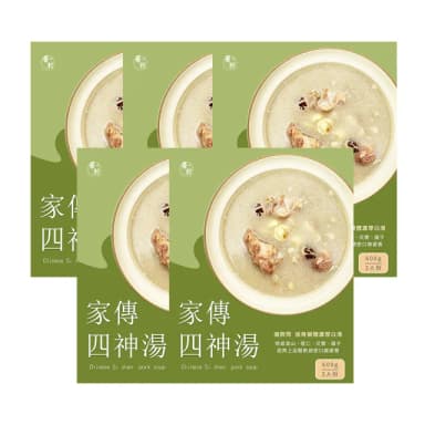 【醬村 Sauce Master】家傳四神湯5入組 600gx5盒(母親節/送禮推薦/端午節/伴手禮)