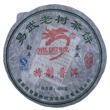 【盛嘉源】龍園號 易武老樹茶餅 2007年(普洱茶 生茶 400g)