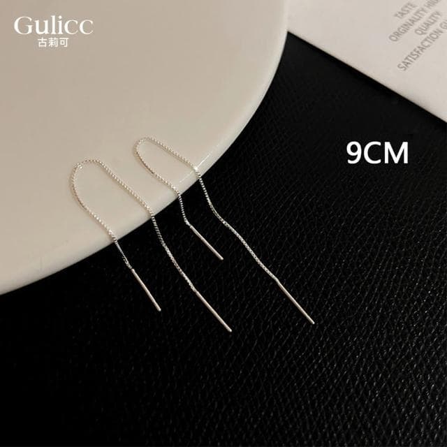 【Golicc】耳線 簡約線條耳環(618 七夕 情人節 生日 飾品 耳釘 耳飾 耳墜 禮物)