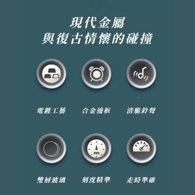 【叮叮叮】復古防摔桌面三角鬧鐘(雙耳 響鈴 學生 靜音時鐘 夜光護眼 床頭 貪睡 大音量 指針 禮物 宿舍)
