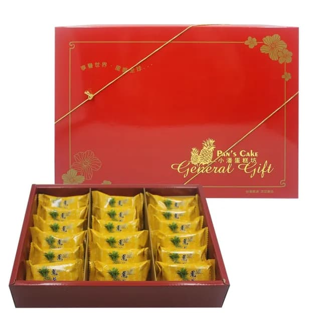 【小潘鳳梨酥】鳳梨酥禮盒18入*6盒-中秋禮盒