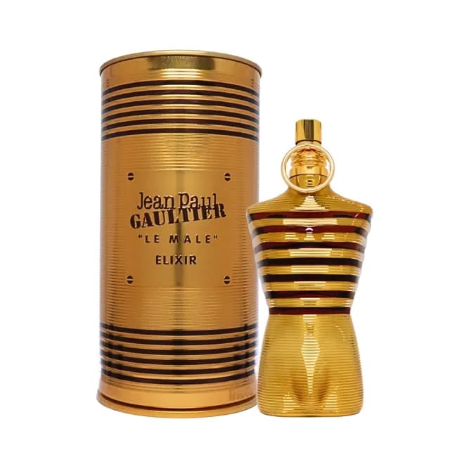 【Jean Paul Gaultier 高堤耶】Le Male Elixir 金色裸男香精 PARFUM 125ml(限量 平行輸入)