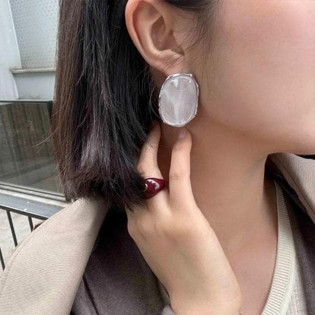 【KT DADA】質感耳環 女生耳環 戒指女 禮物 耳釘 可調節戒指 飾品 耳環 戒指 高級感 氣質耳環