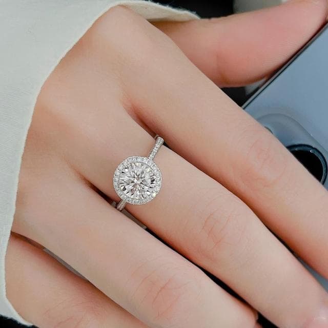 【LEESA】s925純銀\情侶戒指\飾品\銀飾\可調節\情侶對戒\男戒\女戒\情人節禮物\戒指\對戒\莫桑