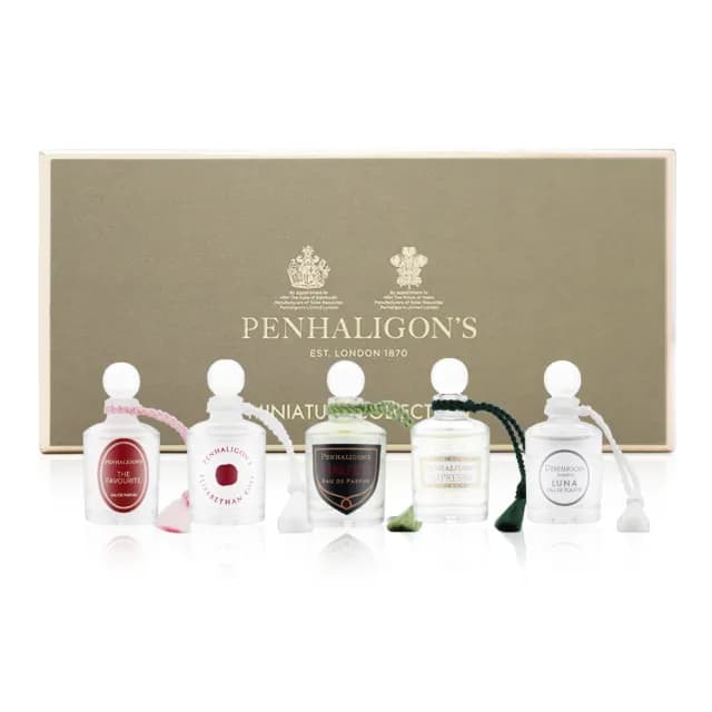 【PENHALIGON’S 潘海利根】香水禮盒 5ml*5 兩款任選(國際航空版_女性系列/紳士系列)