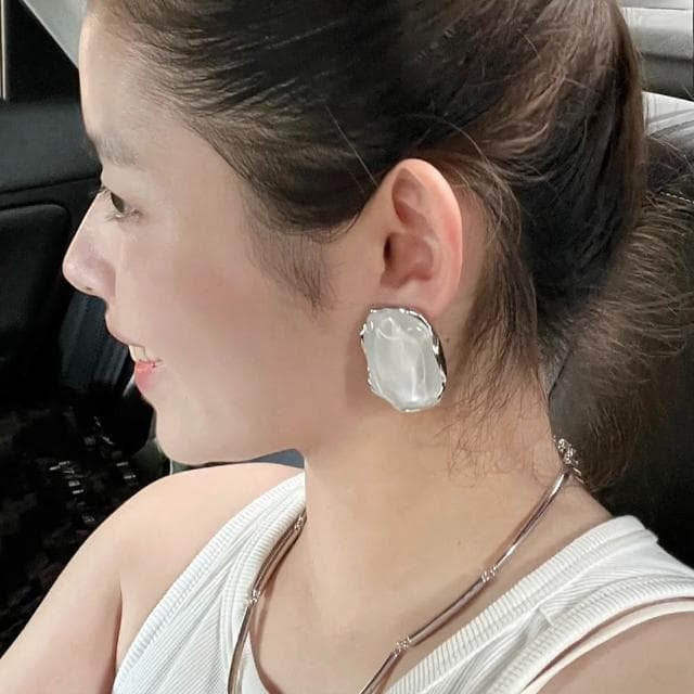 【LEEHER】母親節禮物 女生/飾品/女生耳環/戒指/禮物/耳釘/可調節戒指/高級感/氣質耳環/閨蜜戒指/質感耳環/