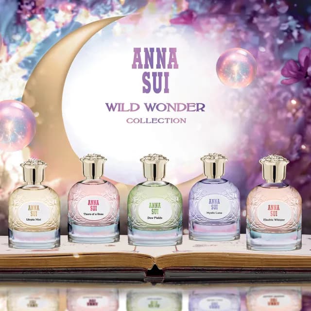 【ANNA SUI 安娜蘇】奇境夢遊淡香精50ml任選(薔薇之棘/迷霧烏托邦/月光細語/爍光喚語/綠野之露.專櫃公司貨)