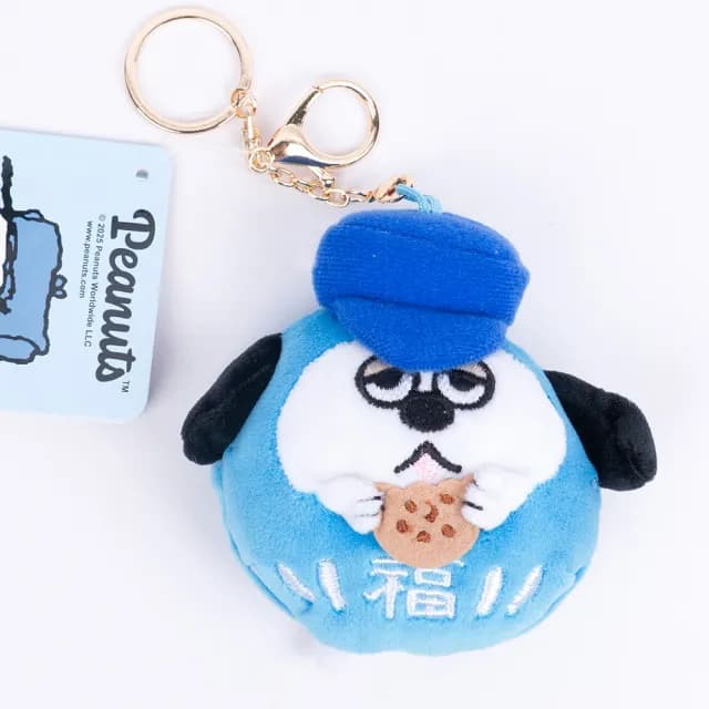 【SNOOPY 史努比】歐拉夫好福氣達摩零錢包