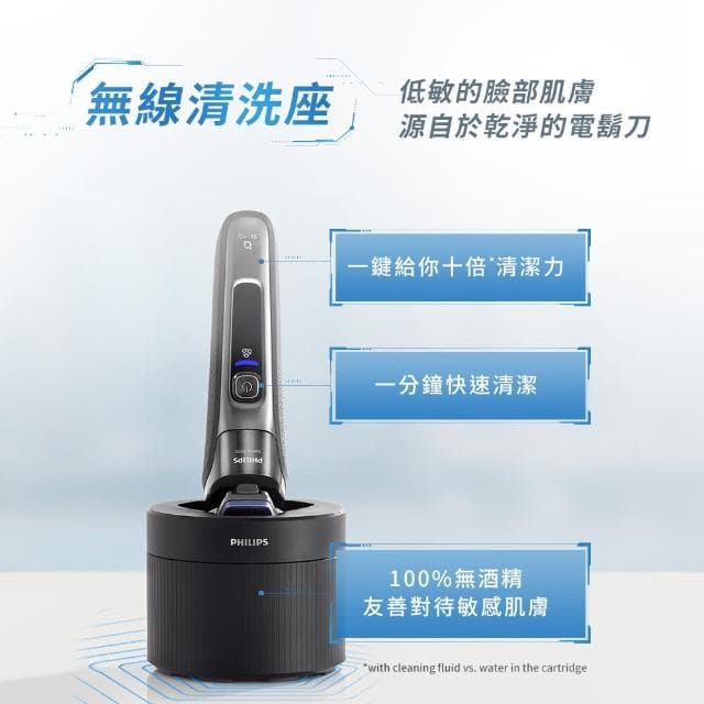 【Philips 飛利浦】全新AI 5系列電鬍刀 S5889/60