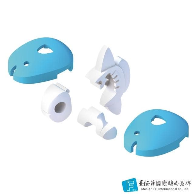 【MAF 蔓侒菲】韓國HALFTOYS哈福/3D磁吸骨骼拼圖-翻車魚(磁吸/磁力片/組合玩具/辦公室擺飾/療癒/舒壓小物)