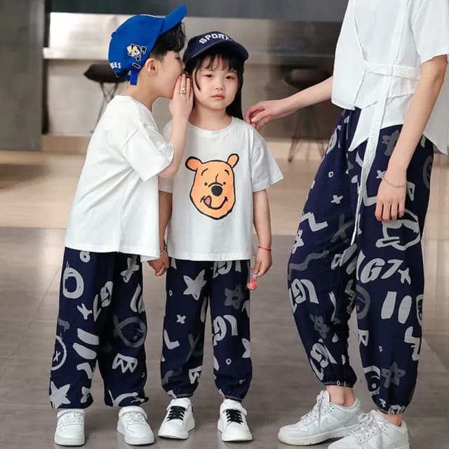 【Baby 童衣】親子裝 涼感透氣防蚊褲 薄長褲 88114(共５款)