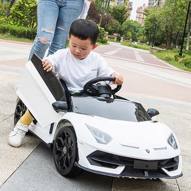 【奔雷國際】藍寶堅尼兒童電動車 尊爵版 SX2018SE SVJ 雙驅單人座(玩具汽車 搖搖馬 玩具車 小朋友生日禮物)
