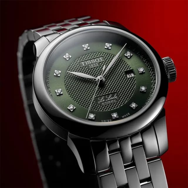 【TISSOT 天梭 官方授權】Le Locle 力洛克機械對錶 情侶手錶 禮物 推薦(T0064071109300+T0062071109600)