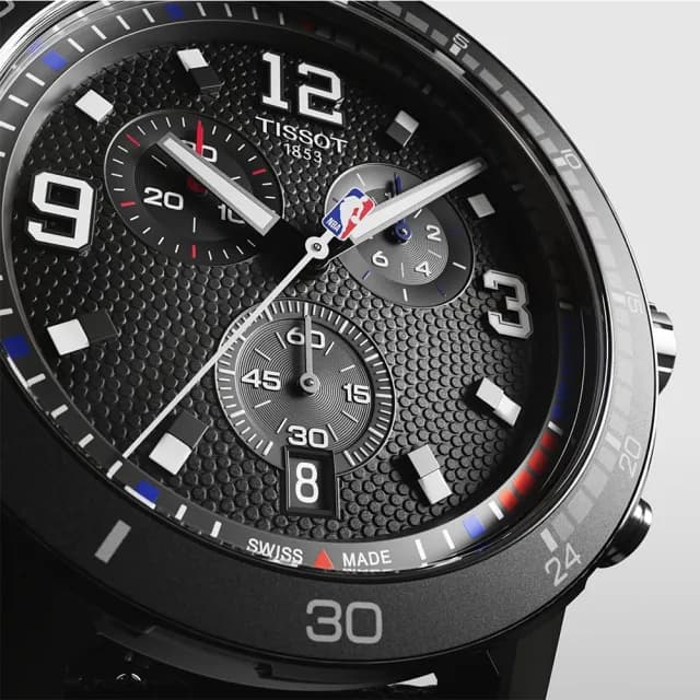 【TISSOT 天梭 官方授權】NBA特別款 東尼·帕克配戴 Supersport 籃球計時手錶 禮物 推薦(T1256173706700)
