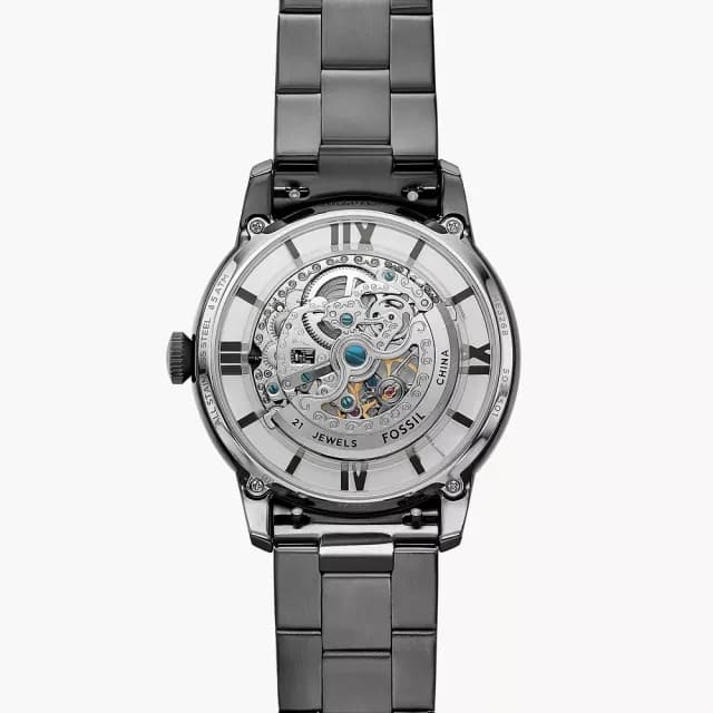 【FOSSIL】Townsman 爵士鏤空機械錶 男錶 手錶-44mm 禮物 送禮 推薦(ME3268)