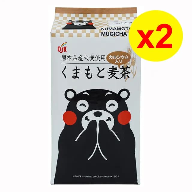 【OSK】熊本熊麥茶11gx16入x2包