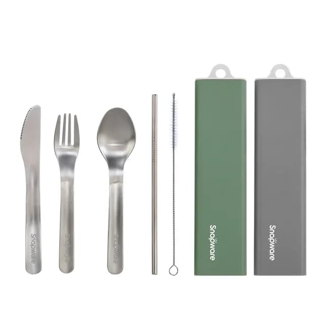 【CorelleBrands 康寧餐具】康寧SNAPWARE 5件式餐具組(兩入組)